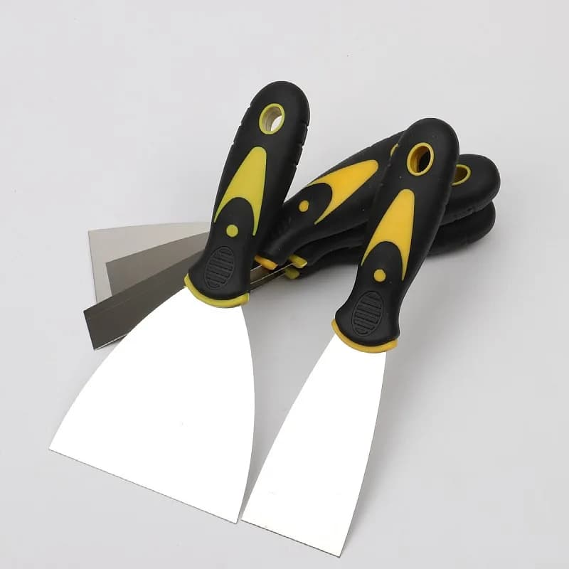 Mastic Tool Paint Sprinkle Metal Scraper Cooking Scrapers for Oil Spots Clean Handle Stainless Steel Paint Cleaning