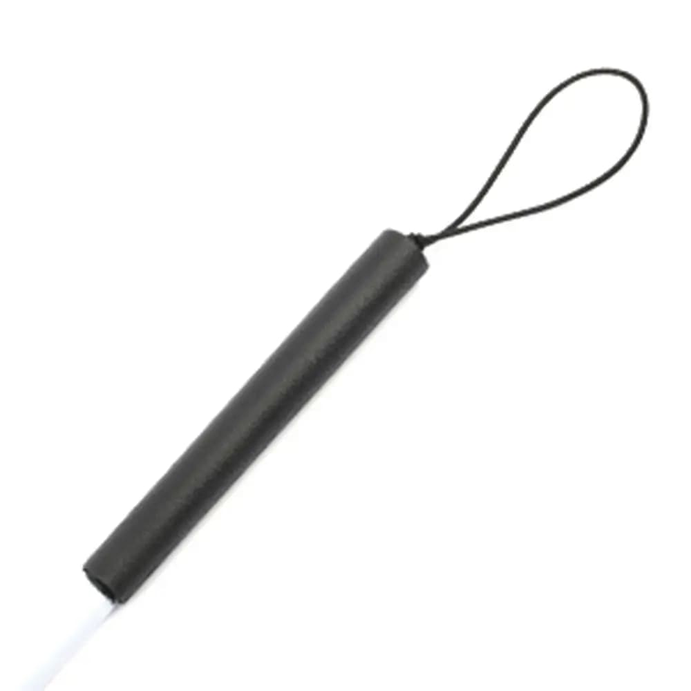 Aluminum Alloy Blind Walking Stick Adjustable Height Anti-slip Grip Hiking Trekking Pole Durable Portable Folding Cane Outdoor