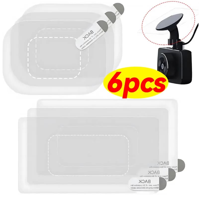 Wall decal windscreen for car recorder Positioning static stickers for frame in line dotted for transparent windscreen sticker Dash Cam