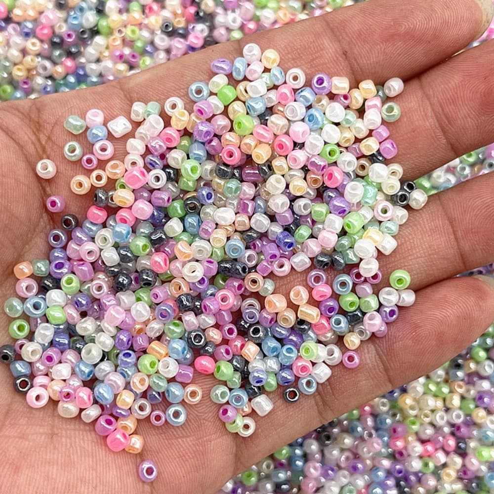 1000pcs 2mm Charm Czech Glass Seed Beads DIY Bracelet Necklace Beads For Jewelry Making DIY Earring Necklace