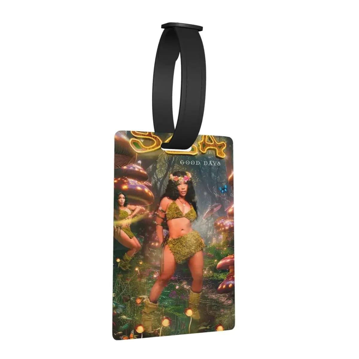 SZA Song Singer Etichette per bagagli Accessori per valigie Moda da viaggio Etichetta per imbarco per bagagli Porta etichette ID Nome Indirizzo