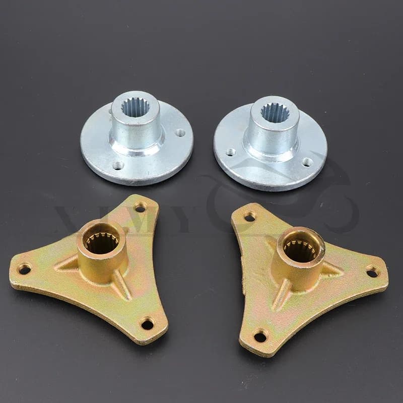 Mozzo ruota posteriore 2 pezzi 17T per pneumatici Cina 50cc 110cc 125cc Go Kart Buggy Karting ATV UTV Quad Parti bici