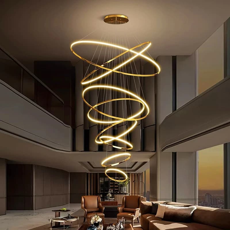 Nordic Home Decor Dining Room Pendant Lamp Lights Indoor Lighting Ceiling Lamp Hanging Light Chandelier Lamps for Living Room