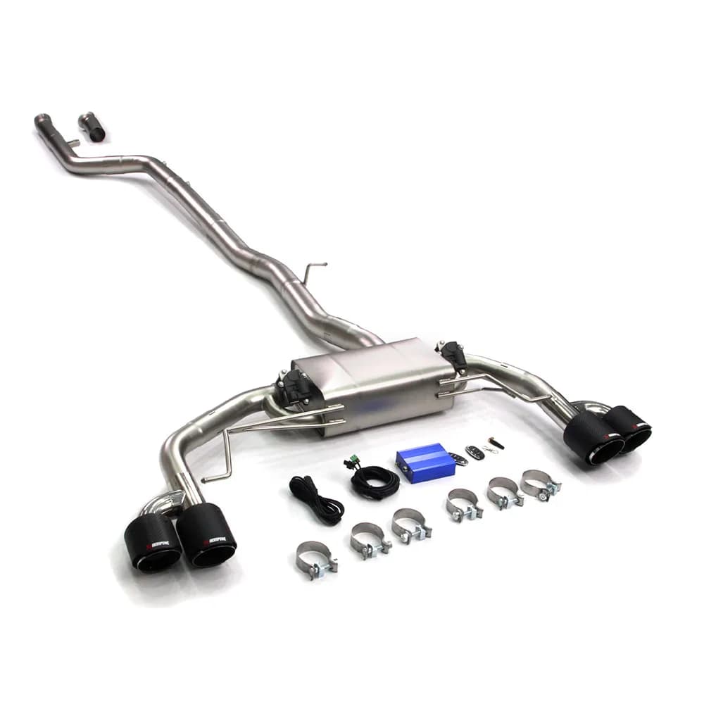 3.0T Stainless Steel Remote Control Exhaust Valve for 2019+ Models - Custom Exhaust Pipe
