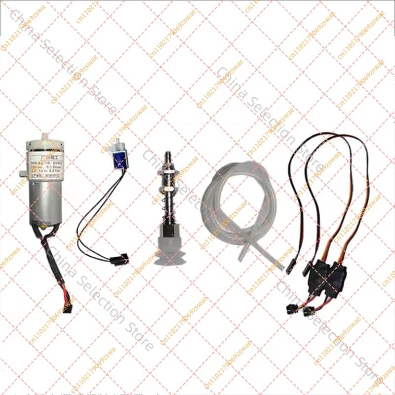 Kit Manipolatore con Braccio Robotico, Valvola per Pompa d'Aria, Interruttore Elettronico PWM, Ventosa a Vuoto e Pannello di Controllo Servo Arduino