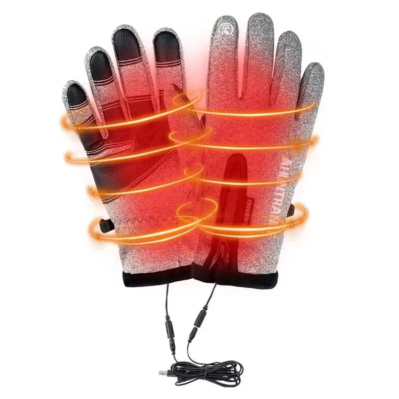 Guanti riscaldati ricaricabili Guanti riscaldati touchscreen Guanti scaldamani USB touchscreen per moto che guidano lo snowboard