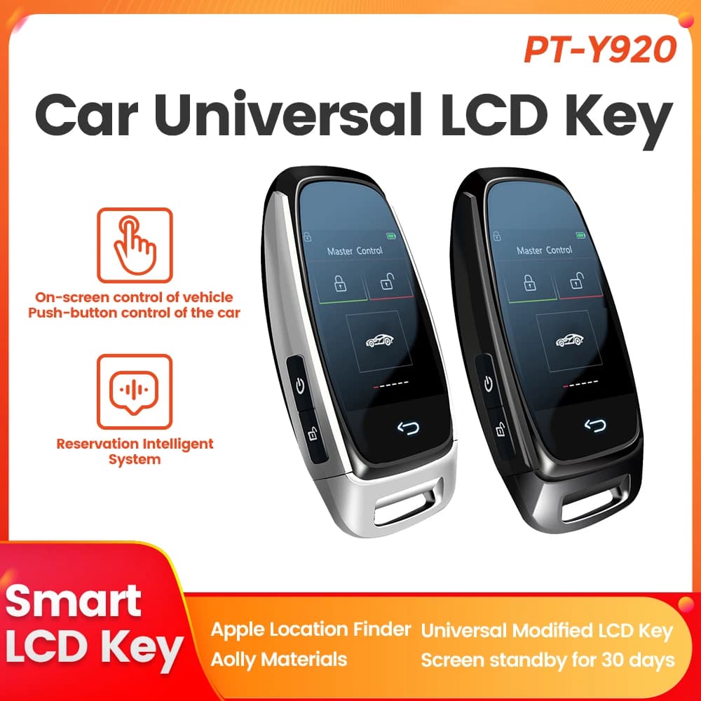 CF920 IPS NUOVA Chiave LCD universale per auto Display remoto Smart High-end Fashion Auto Lock Keyless Go per Peugeot/Mitsubishi/Skoda/Opel