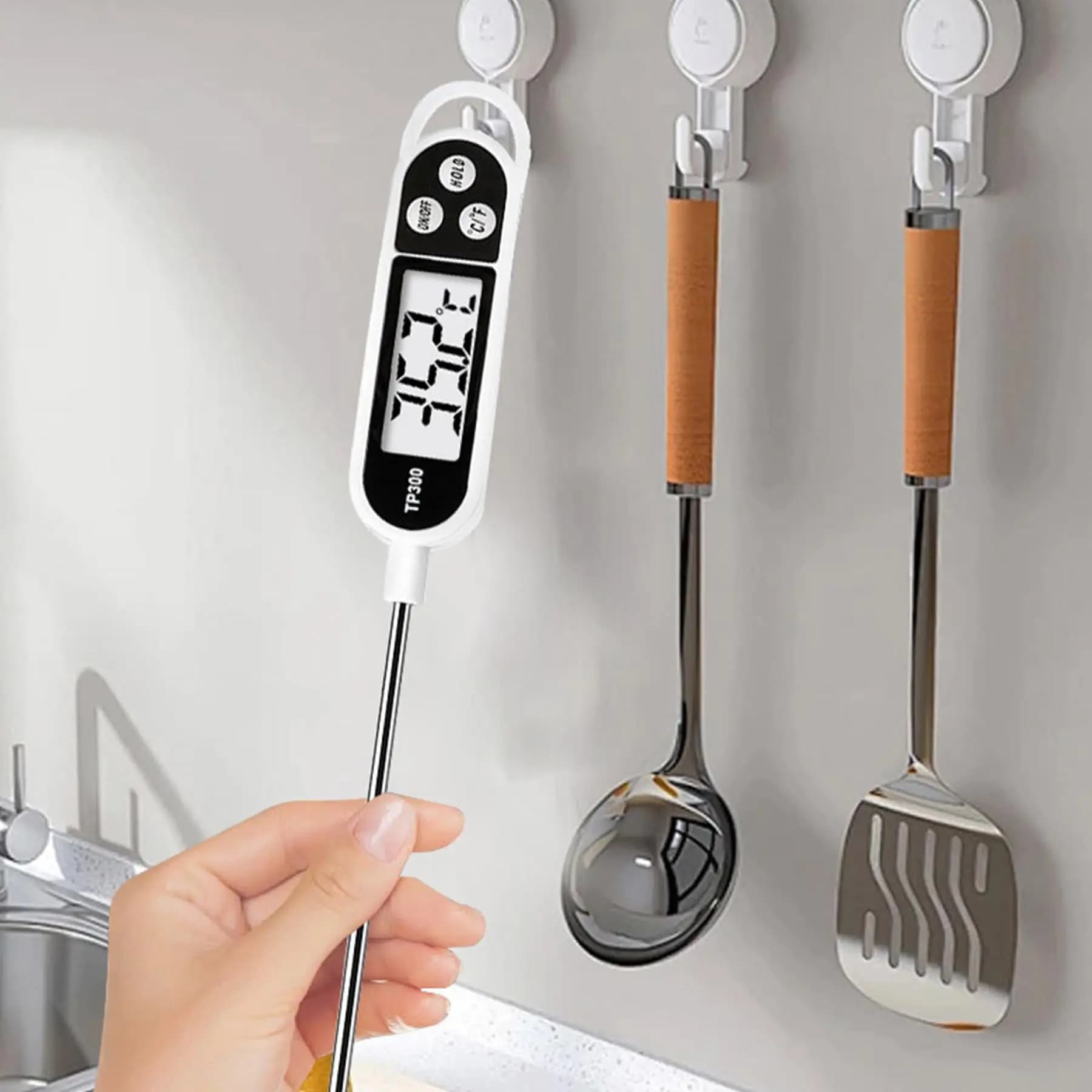 Food Thermometer TP300 Digital Kitchen Thermometer For Meat Cooking Food Probe BBQ Electronic Oven Kitchen Tools Portable