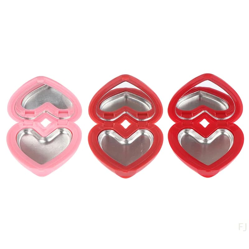 [YU] Love Lipstick Eye Shadow Powder Blusher DIY Subpackage Pressure Plate With Aluminum Disk Empty Lipstick Box Packaging