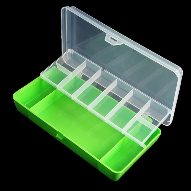 Portable Fishing Equipment Box - Two-storey bait case with 11 maveraYY26 compartments