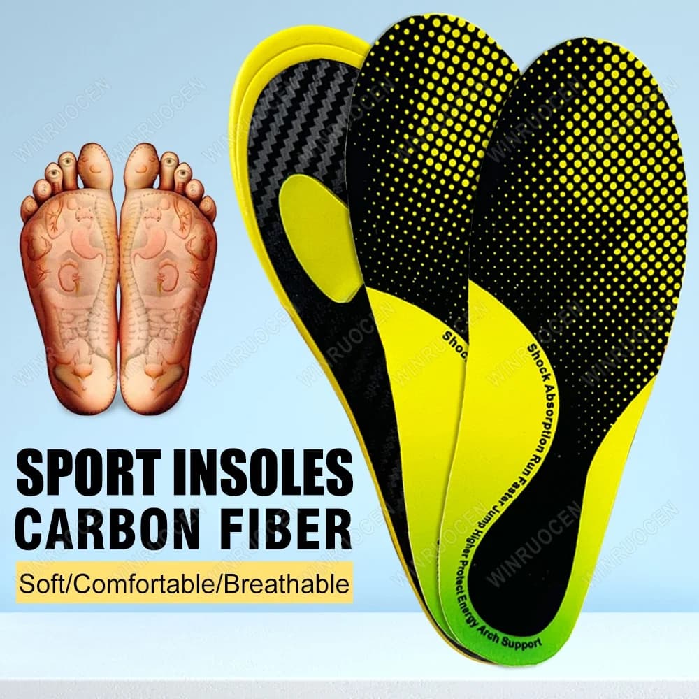 Fully Carbon Fiber Plate Solettes for High Bounce Shoe Soles for Unisex Sports Cushion