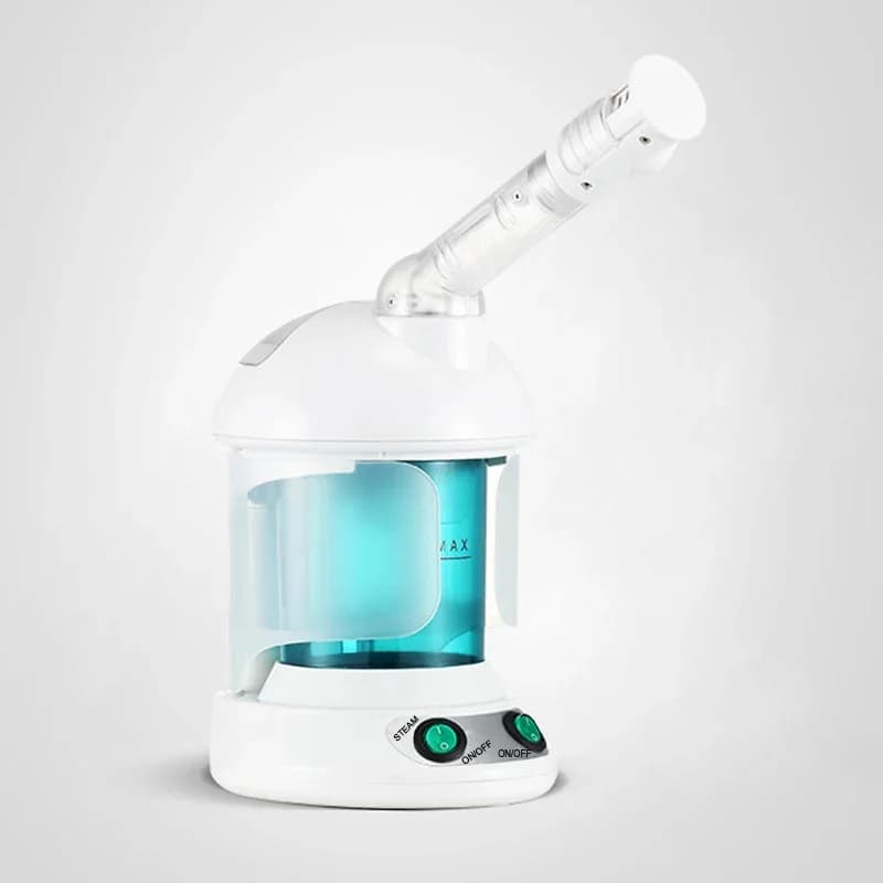 Nebbia calda Vaporizzatore viso Vaporizzatore facciale Umidificatore riscaldato Umrattore viso portatile Evaporatore Strumento per la cura della pelle Spa facciale a casa