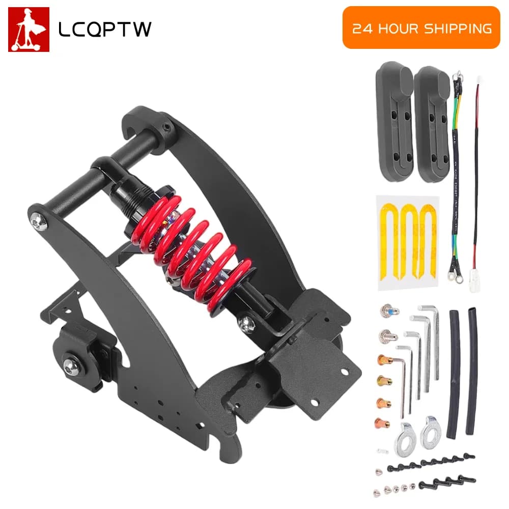 Kit Sospensione Ammortizzatore Posteriore per Monopattino Elettrico Ninebot F2 F2Pro F2Plus - Ricambio Durevole per Assorbimento Urti e Riparazione