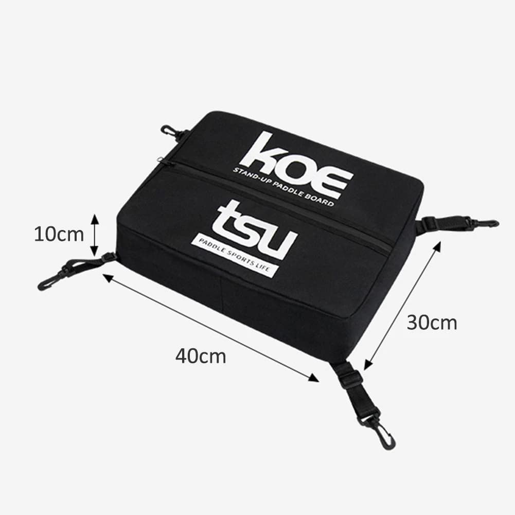 Borsa per tavola da surf Oxford con cerniera sigillata, leggera e portatile, per tavole da Stand Up Paddle, con fibbia di fissaggio, accessori per kayak
