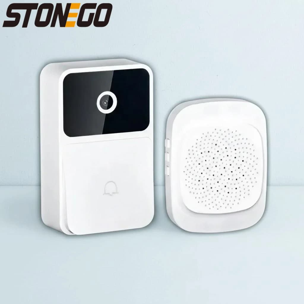 Campanello Video Wireless con Visione Notturna, Sistema Intercom Smart Home, Controllo Tramite App Tuya per Sicurezza Avanzata