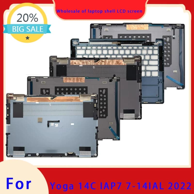 Suitable for YOGA 14C IAP7 Yoga 7 14IAL7 2022 model series laptops LCD screen top cover screen frame palm support bottom shell