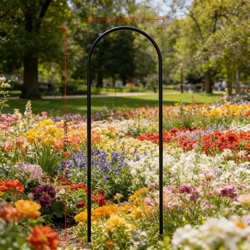 Metal Trellis For Climbing Plants Indoor In The Garden, Plant Climbing Rack Potted Plants Trellis Support Garden Supplies