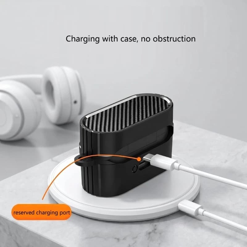 Quality On Cover For WF1000XM6 Wireless Earbud Case With Drop Protections Locking Shell F19E