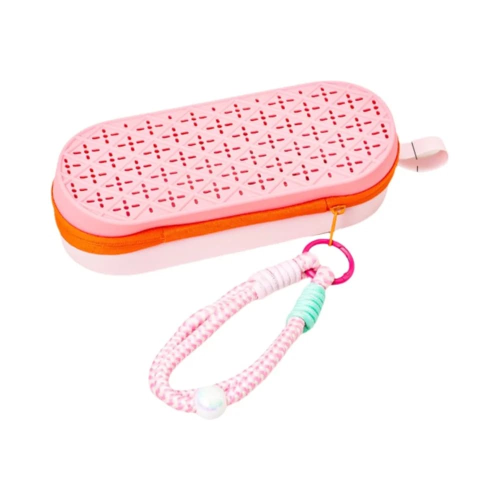 Portable Swimming Glasses Case Large Capacity Drain Hole Soft Glasses Protector Waterproof Breathable Swim Goggle Storage Box