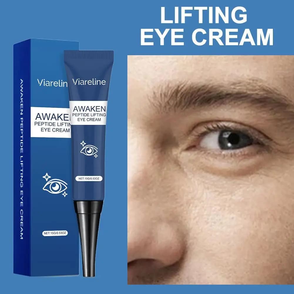 Cream for men's eyes Cream for fresh eyes collagen Moisturizing cream under the eyes for shiners Slim lines Eye care