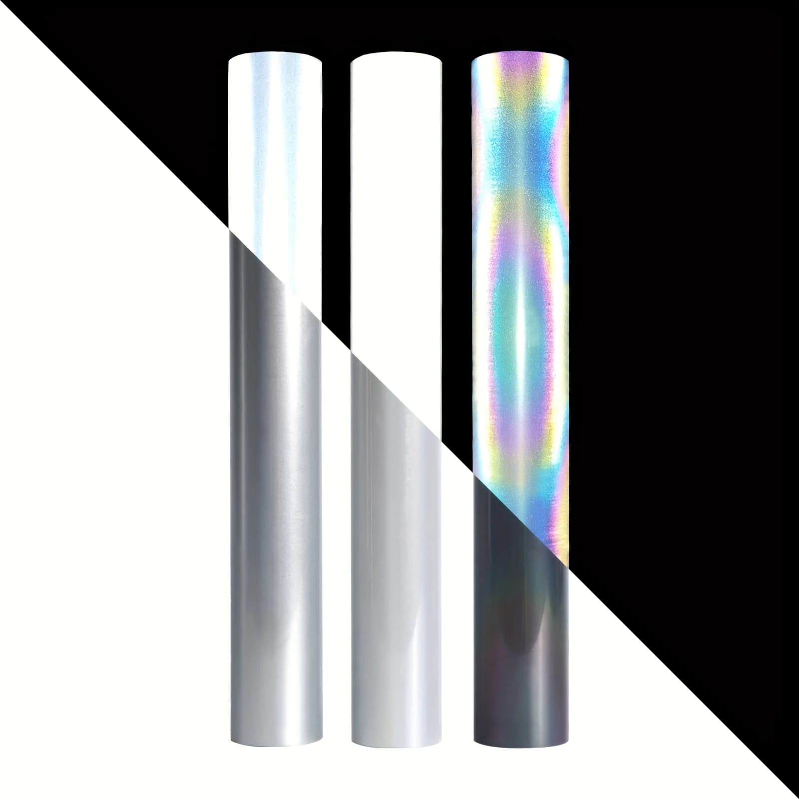 12' X 5ft Reflective HTV Vinyl, Guangyintong Heat Transfer Vinyl for T Shirt, Iron On Vinyl for All Cutter Machine
