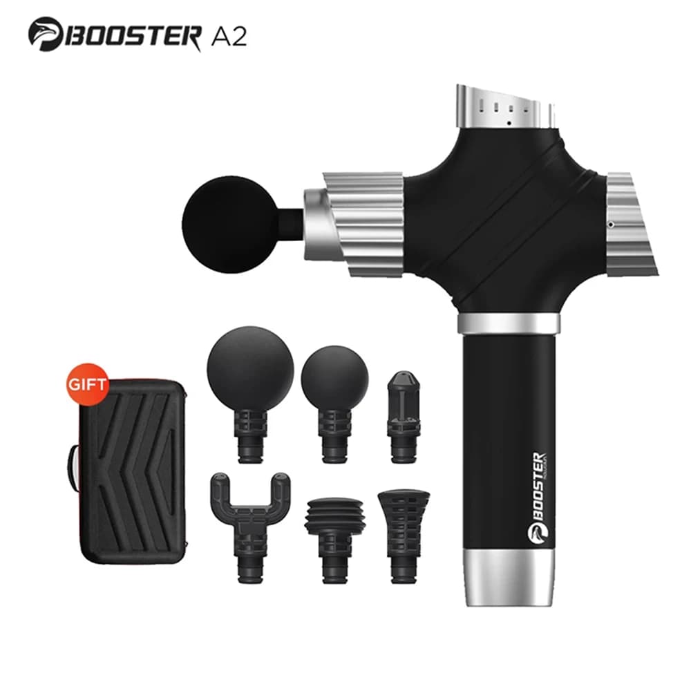 Booster A2 massaggio muscolare pistola terapia sportiva massaggiatore stimolatore rilassamento del corpo sollievo dal dolore dimagrante massaggiatore modellante