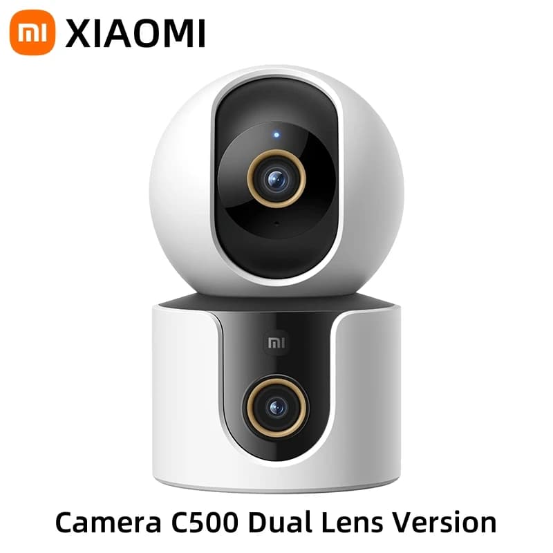 Xiaomi Smart Camera C500 Double Lenten Version, 4MP 360° Security Camera AI detection, Night Vision Color, WiFi 6, App Mi Home