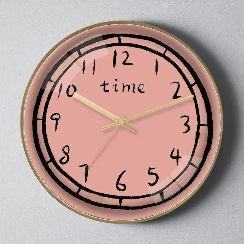 Orologio da Parete Economico per Camera da Letto, Design alla Moda per Ufficio e Soggiorno, Orologio da Parete di Lusso Moderno per Cucina, Articoli Decorativi per la Casa