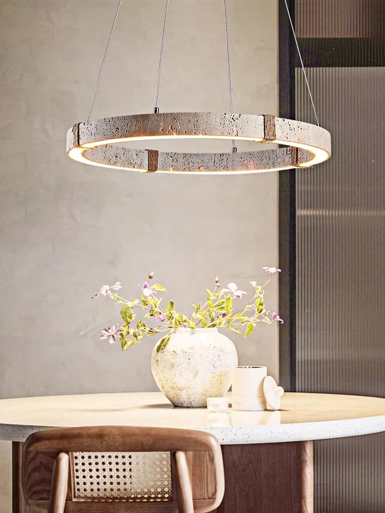 Nuova Tendenza 2026: Lampadario Serie Pietra per Decorazione Casa, Illuminazione Elegante per Soggiorno e Sala da Pranzo
