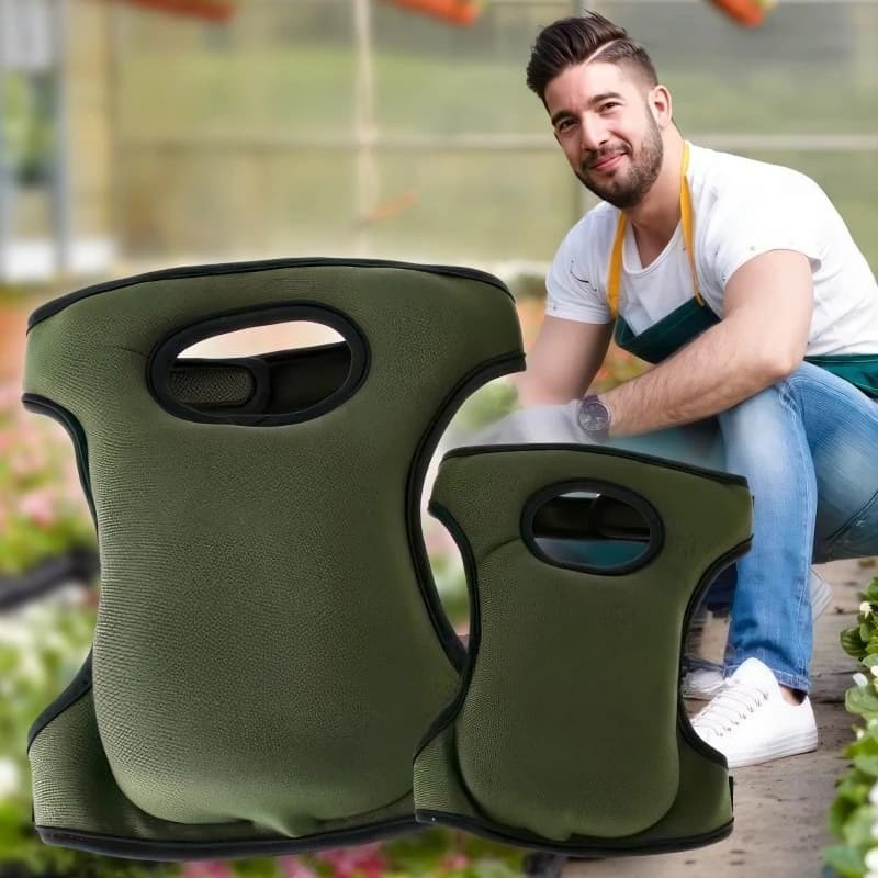 Ginocchiere da Giardino in Spugna Antiscivolo Impermeabili, Cuscinetti per Ginocchia per Giardinaggio, Arrampicata, Lavori Edili, Protezione sul Lavoro, Cuscino Morbido