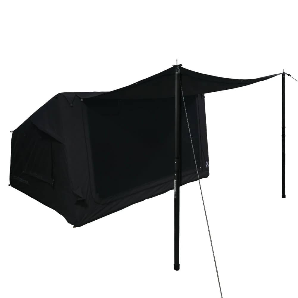 Outdoor Durable Stable Camping Tent Two Bedrooms Oxford Fabric Aluminum Fiberglass Pole 2 People Capacity