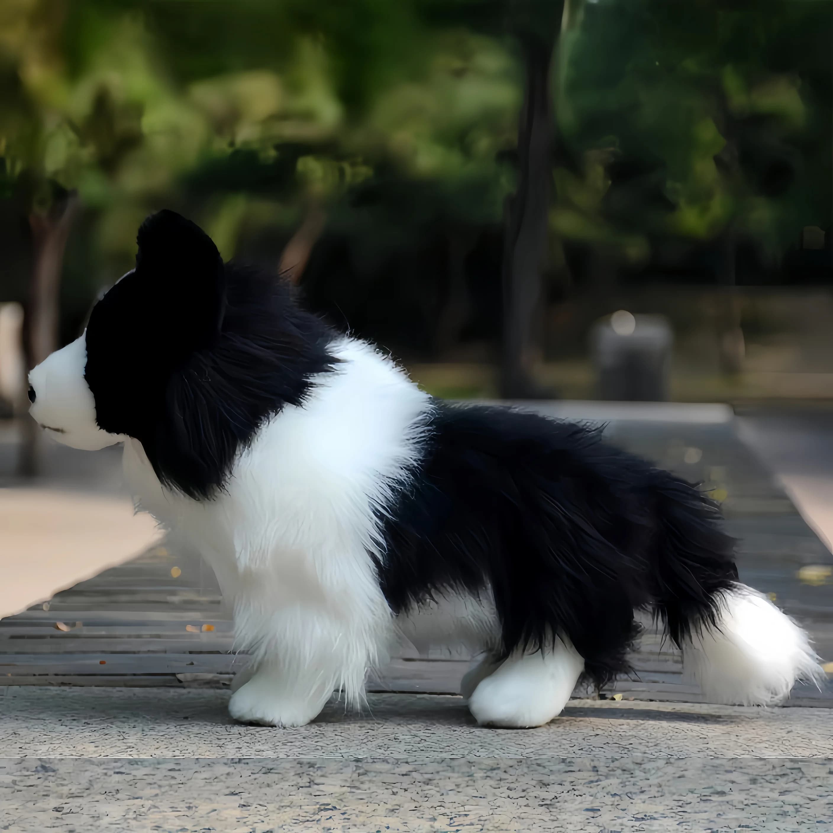 Peluche per bambini Border Collie da 11,8 pollici, regalo perfetto per ragazzi e ragazze