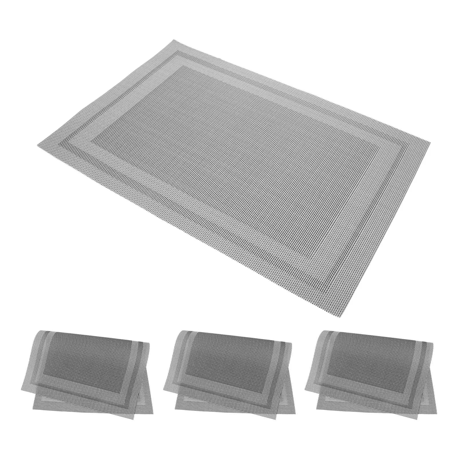 Set di 4 Tappetini per Manicure, Stile Russo, Morbidi, Antiscivolo, Portatili e Riutilizzabili per Tecnici delle Unghie