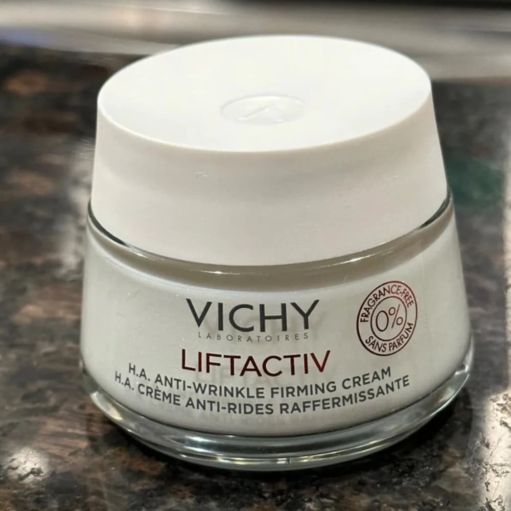 Original Face Cream Whitening Collagen 50ml, Hydrating Cream with Pure Hyaluronic Acid and Vitamin C, Vichy Liftactiv Specialist H.A. Cream