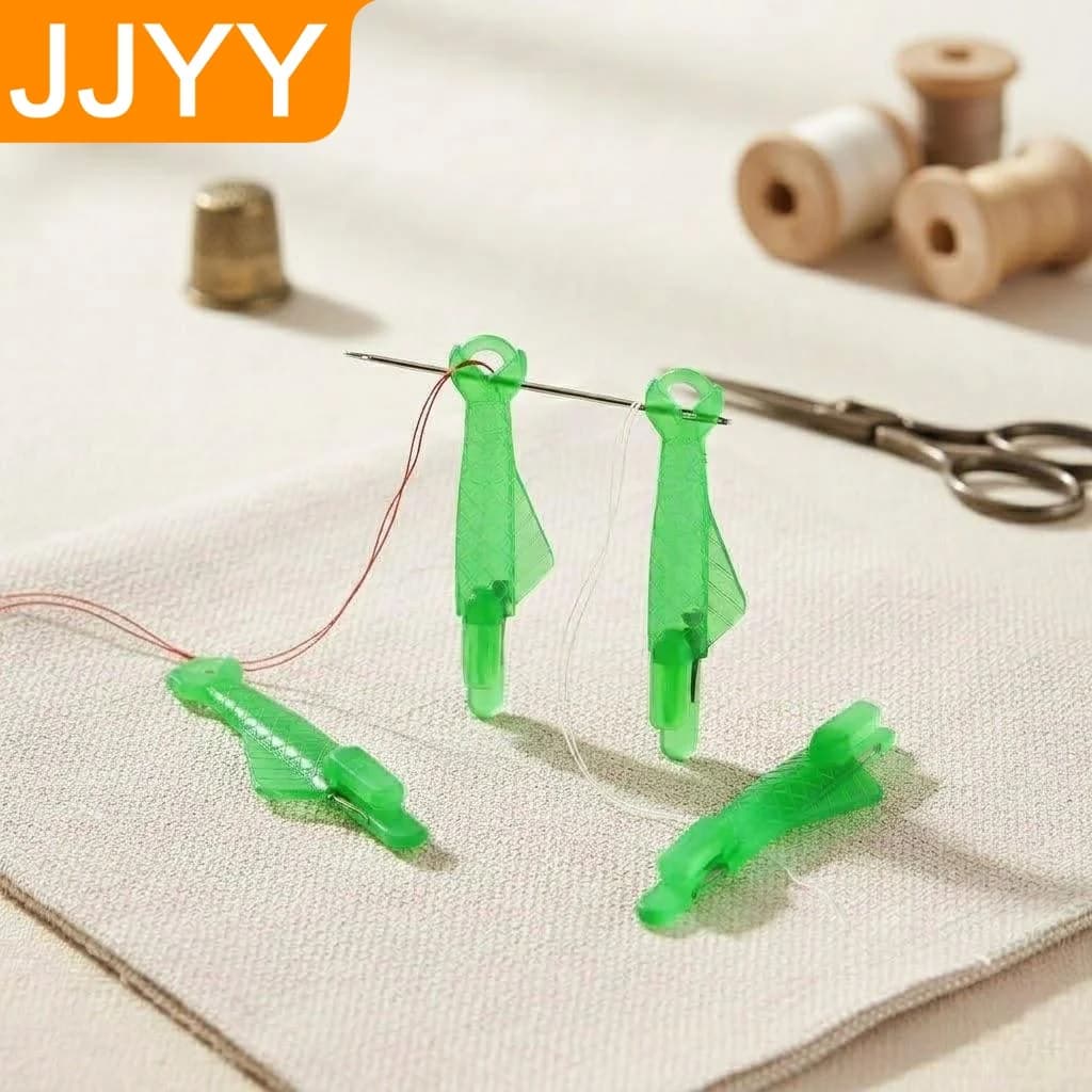 Set di 5 Guide per Aghi, Accessorio per Cucito e Ricamo, Inserimento Rapido del Filo, per Macchina da Cucire Domestica
