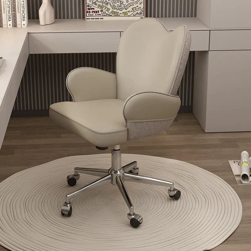 Sedia da Ufficio di Lusso con Schienale Alto, Poltrona Comoda per Studio, Sedia da Gaming Mobile, Chaise De Bureau, Arredamento per Ufficio