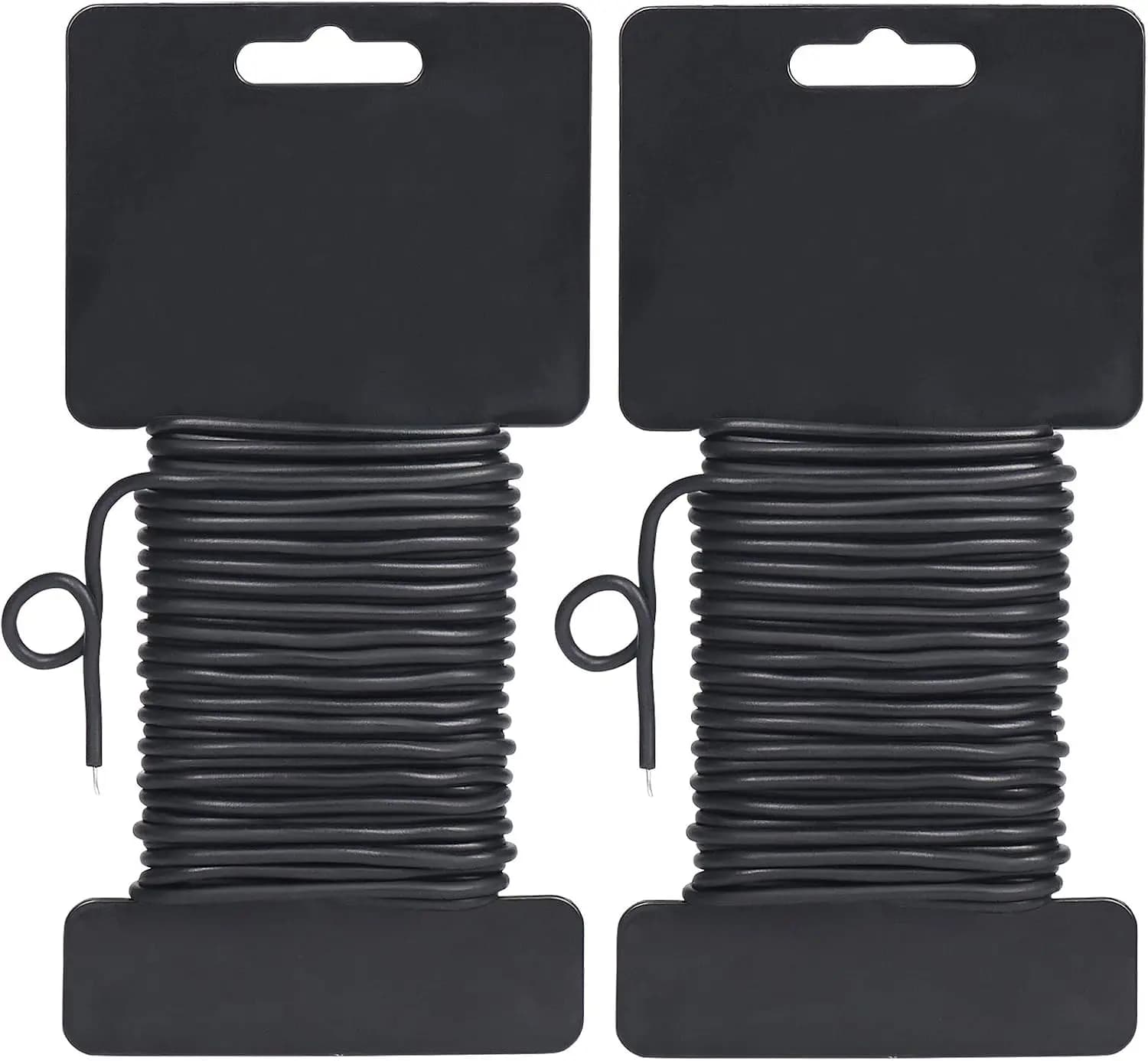 Reusable 3.5mm Plant Twist Ties, Heavy Duty Soft Wire for Gardening & Cable Organization, 52.5 ft