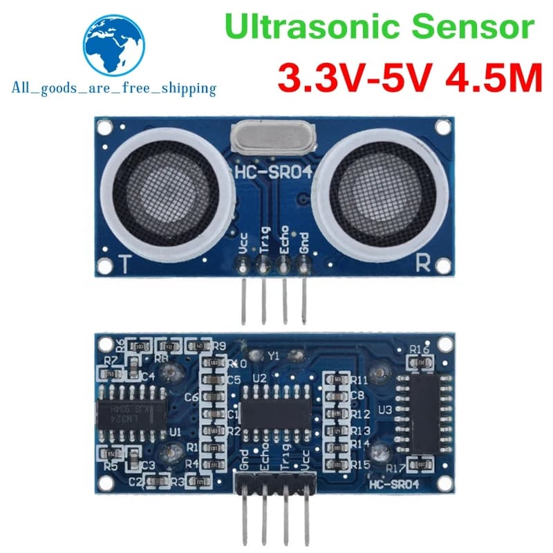 Ultrasound sensor TZT HC-SR04 HCSR04 in the world Ultrasonic wave detector HC SR04 HCSR04 flow rate sensor for Arduino