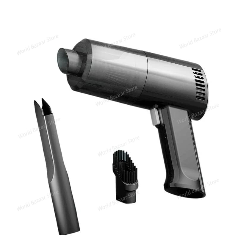 Mini aspirapolvere portatile wireless ad alta potenza, adatto sia per uso domestico che in auto (aspirapolvere per auto)