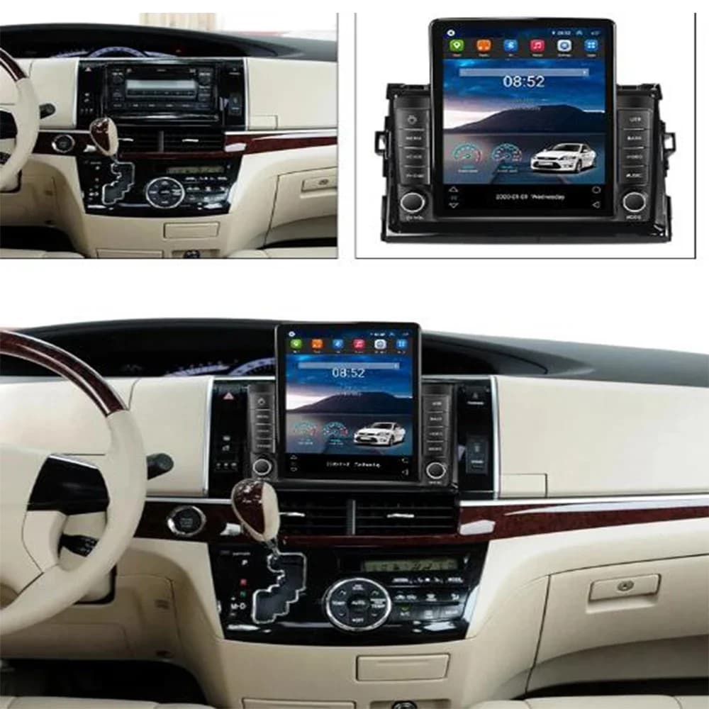 Per Tesla Stile Android 14.0 Carplay WIFI + 4G Autoradio Per Toyota Previa 3 III XR50 Estima 2006-2030 Lettore Multimediale GPS 2din