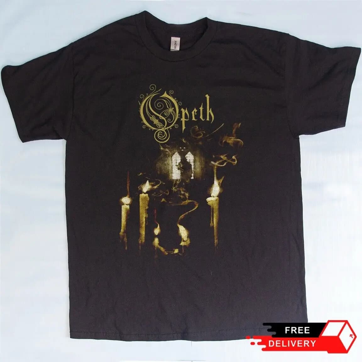Opeth- Ghost Reveries Album t-shirt progressiva in metallo