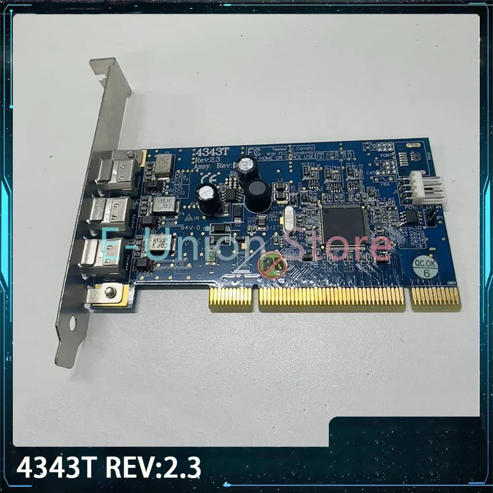 4343T REV:2.3 Industrial Camera 1394B Capture Card