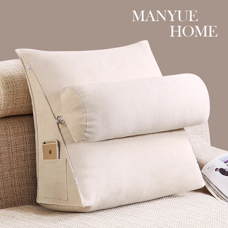Cuscino per divano letto, cuscino per camera da letto, cuscino per dormitorio studentesco, supporto lombare, cuscino grande, decorazione per la casa