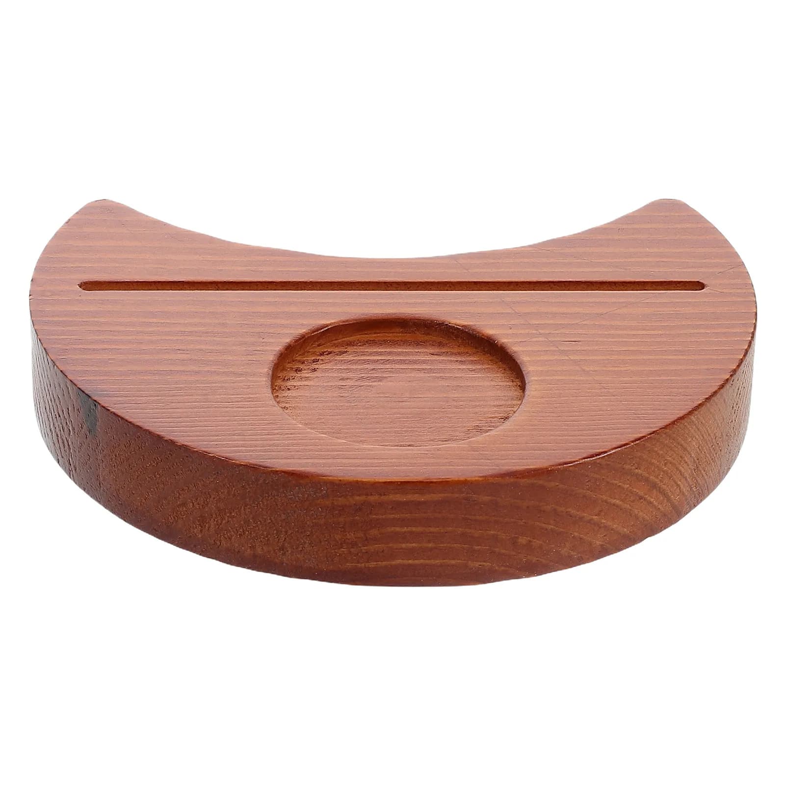Wooden Tarot Card Holder Stand Elegant Compact Lightweight Display Organizer for Tarot Reading Space Card Holder Wooden Stand