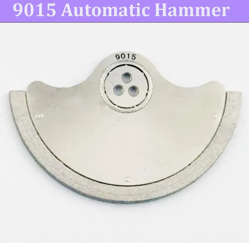 Parti di ricambio per orologi meccanici adatte per il movimento originale 9015, martello automatico 9015, martello a pendolo, accessori per orologi