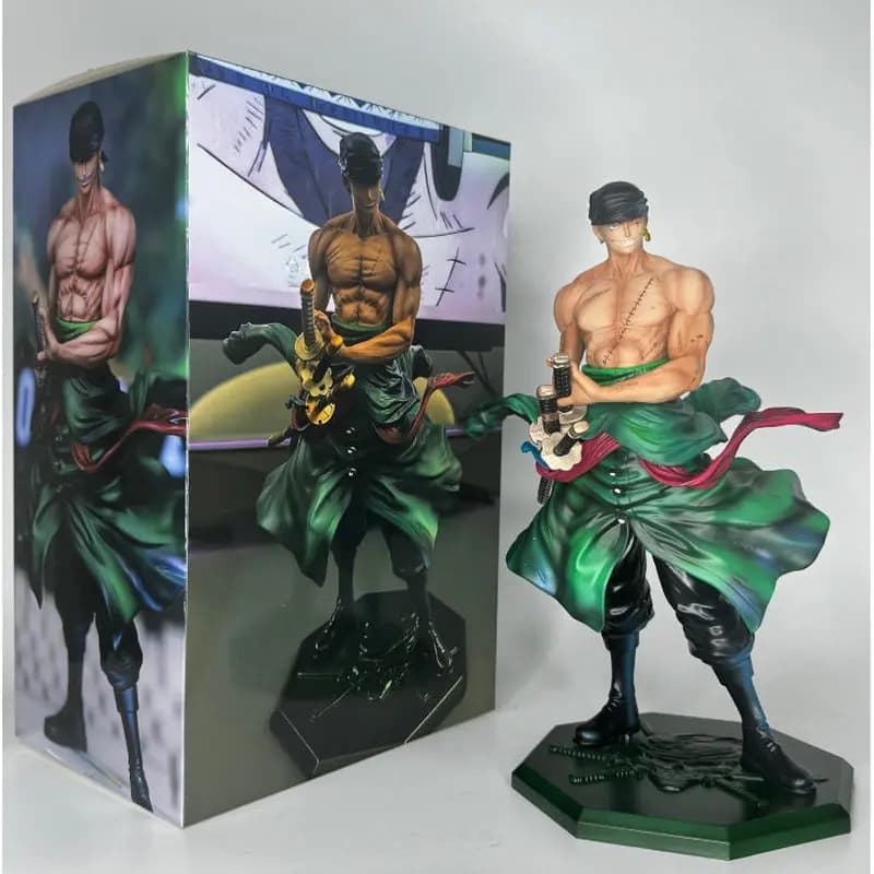 Edizione da Collezione One Piece: Capitano Wind Breaker - Statua di Jin Shan Zoro, Modello Anime Gk, Decorazione da Scrivania