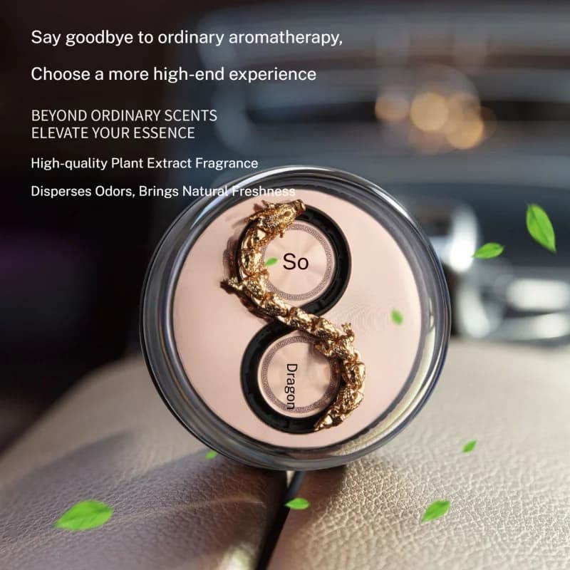 Car Deodorant Perfume Fragrance Exit Air Decoration Dragon Ornaments for high-end dynamic auto Aromatherapy