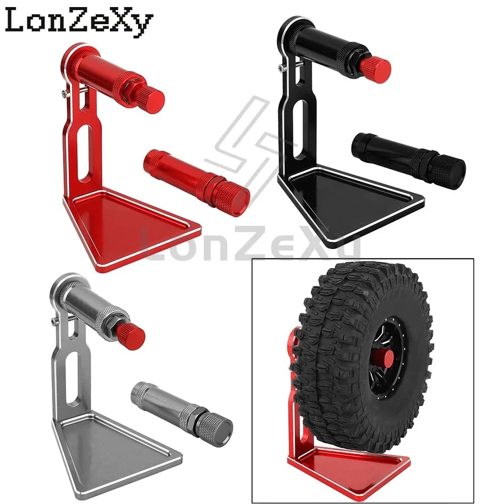 Strumento di bilanciamento pneumatici ruota esagonale in lega di metallo 12mm 17mm per 1/10 1/8 1/7 Rc pneumatico equilibrio dinamico base di supporto parti di aggiornamento per auto RC