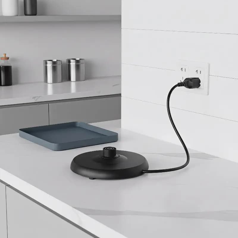High Power Electric Kettle Base Universal Non-slip Rubber Chassis Plate Heat Resistant for Home Kitchen Kettle Replacement