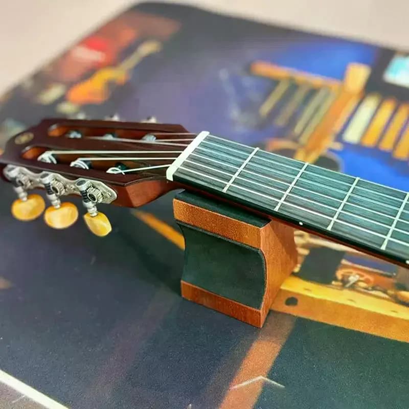 Wood Guitar Neck Rest Support Pillow 2 Usage Height Luthier Tool For Electric Acoustic Guitar Ukulele Bass Mandolin